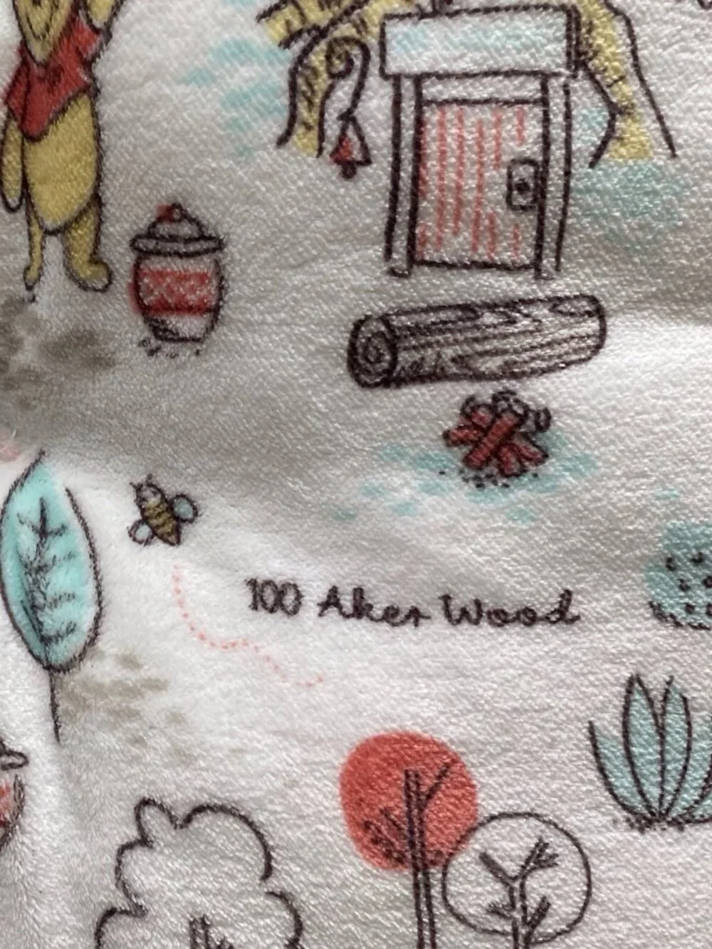 Disney Winnie The Pooh Hundred Acre Wood Dog Pet Bed Soft 33” X 22” X 4” NEW‎